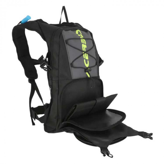 Рюкзак с гидропаком Acerbis H2O LOGO, чёрный, серый, 5 л