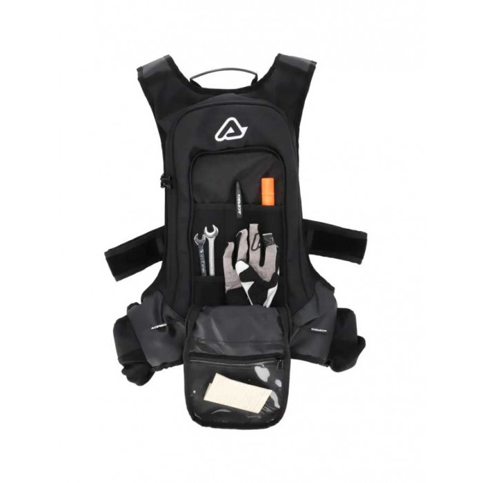 Рюкзак с гидропаком Acerbis X-STORM LOGO, чёрный, белый, 14,5 л