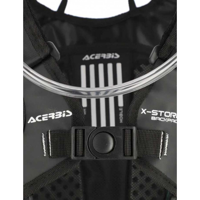 Рюкзак с гидропаком Acerbis X-STORM LOGO, чёрный, белый, 14,5 л