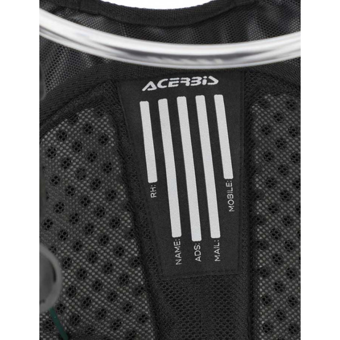 Рюкзак с гидропаком Acerbis X-STORM LOGO, чёрный, белый, 14,5 л