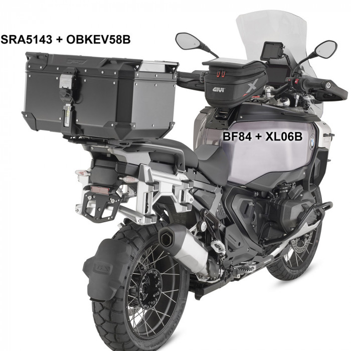 Крепеж центрального кофра GIVI SRA5143 R 1300 GS (24)