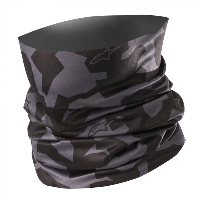 Бафф Alpinestars CAMO NECK TUBE, антрацитово-черный