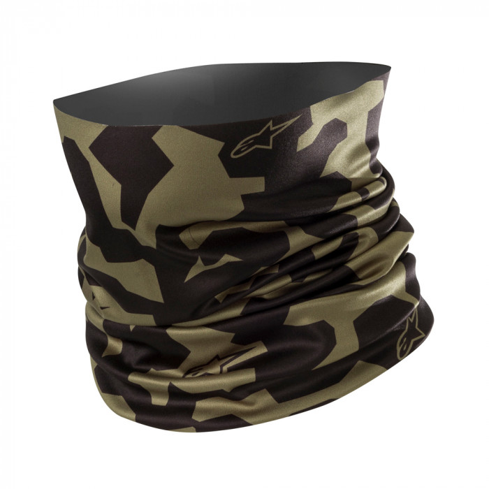 Бафф Alpinestars CAMO NECK TUBE, оливково-черный
