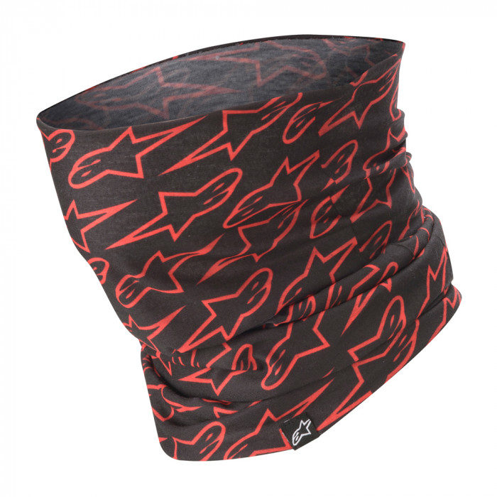 Бафф Alpinestars ASTARS NECK TUBE, черно-красный