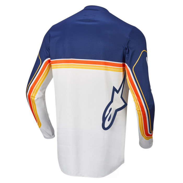 Джерси Alpinestars FLUID SPEED JERSEY, темно-серый-белый-оранжевый, размер M