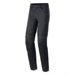 Мотобрюки Alpinestars Cerium streach JEANS, черный, размер 33