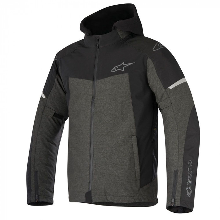 Мотокуртка Alpinestars STRATOS TECHSHELL DS, серо-черный, размер S