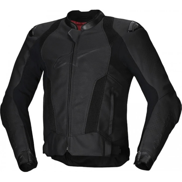 Мотокуртка кожаная Alpinestars Missile v3 – Короткая спортивная защита для трека