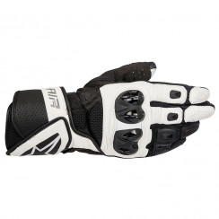 Мотоперчатки Alpinestars SP AIR GLOVES, черно-белый, размер S