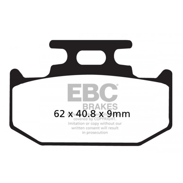 Тормозные колодки EBC FA152TT для Эндуро и кросса
