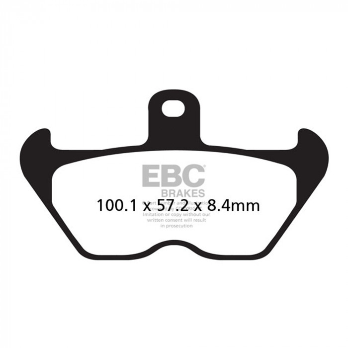 Тормозные колодки синтетические EBC FA407HH