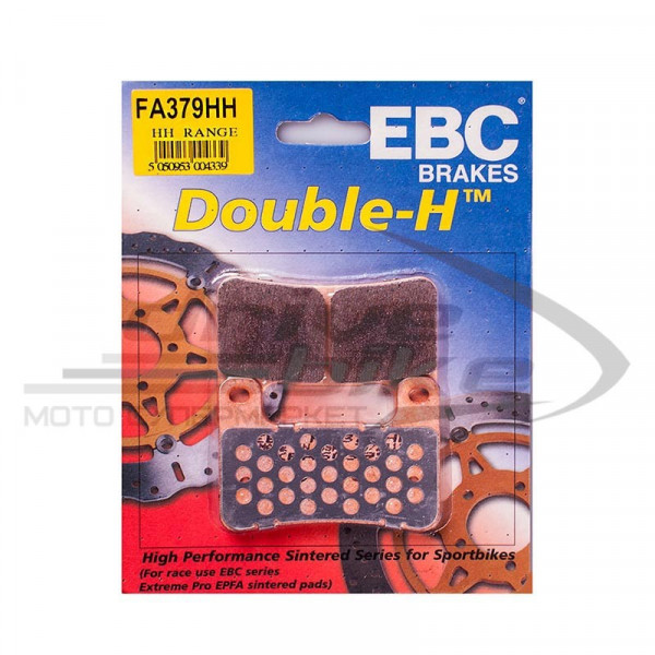 Тормозные колодки FA379HH DOUBLE H Sintered