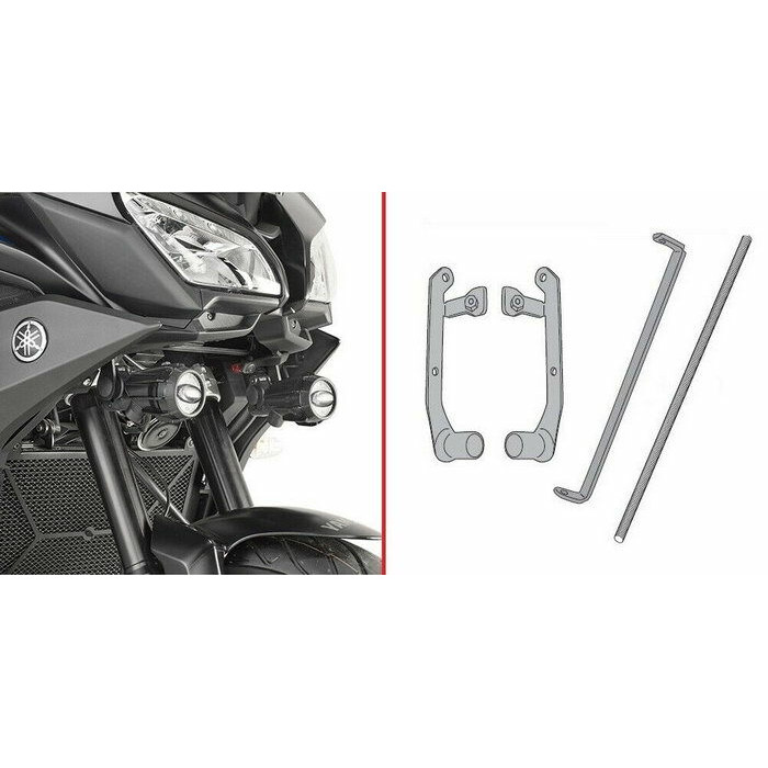 Комплект GIVI LS2139 для установки S310 или S322 Yamaha MT-09 Tracer (18-19)