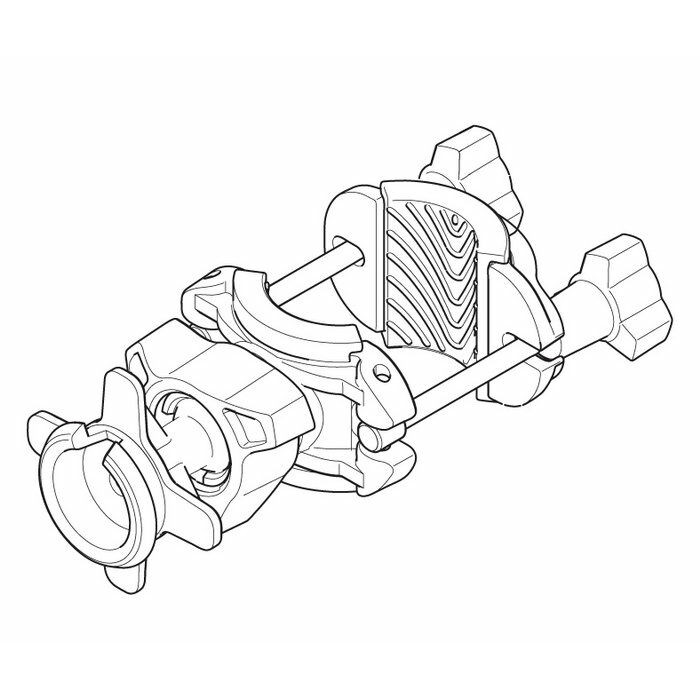 Комплект крепления GIVI S951BKITR для S952B/3B/4B/5B