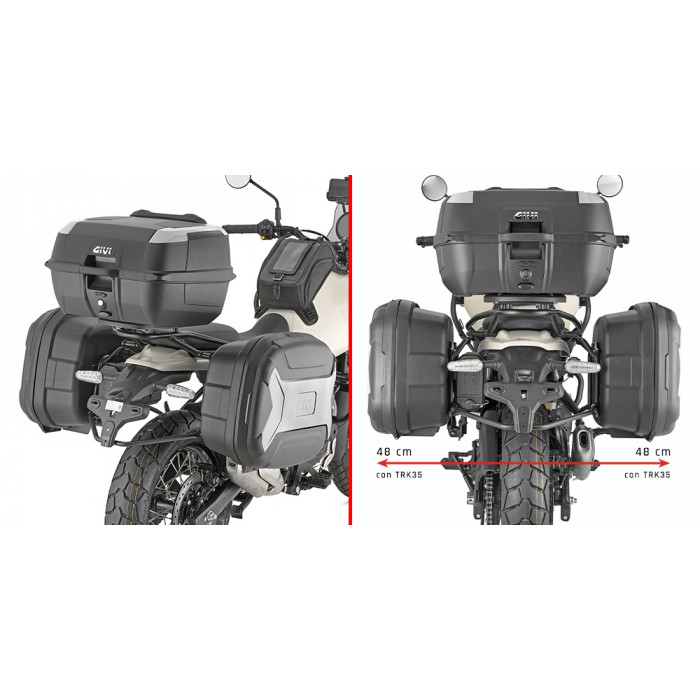 Кофры боковые GIVI TRK35BNPACK2 MONOKEY 35 л.