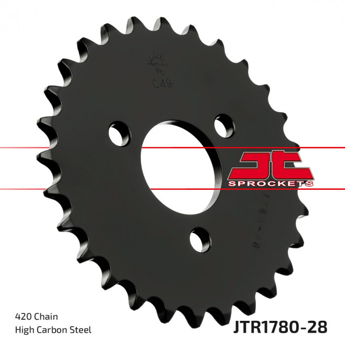 Звезда цепного привода JT JTR1780.28