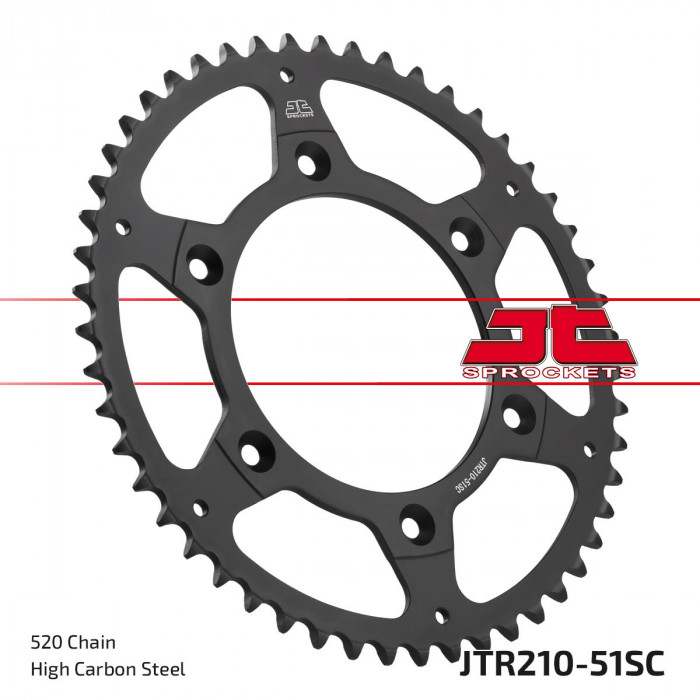 Звезда цепного привода JT JTR210.51SC