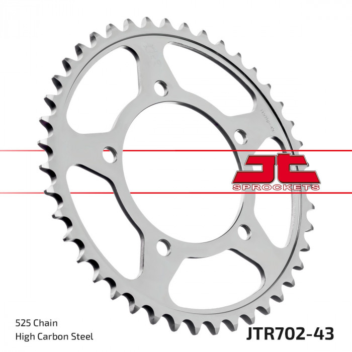 Звезда цепного привода JT JTR702.43
