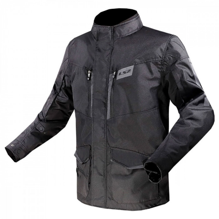 Мотокуртка мужская LS2 METROPOLIS EVO MAN JACKET, черный, размер M