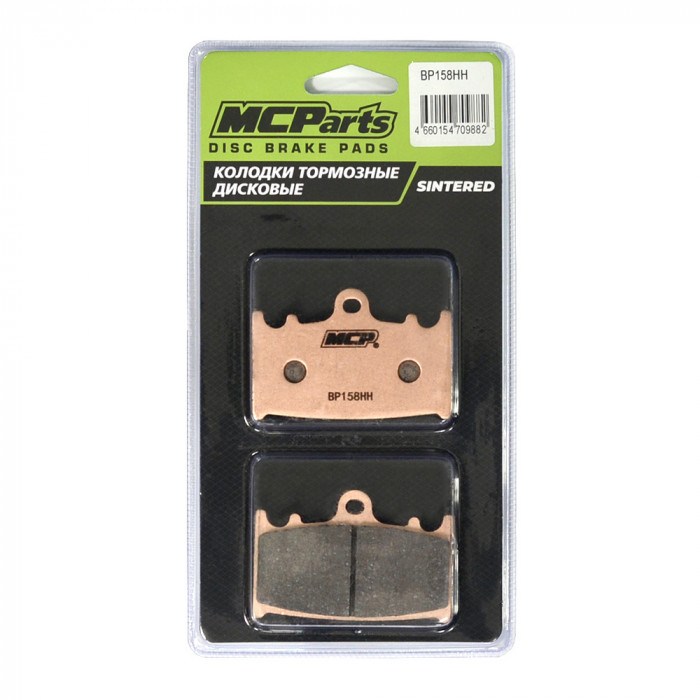 Тормозные колодки MCP аналог FA158HH (SINTERED)