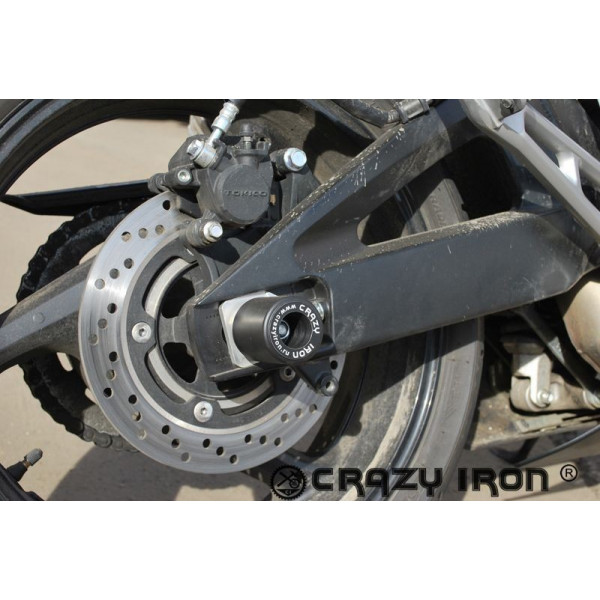 Слайдеры в ось заднего колеса для CRAZY IRON Suzuki GSR400/600 2006-2011