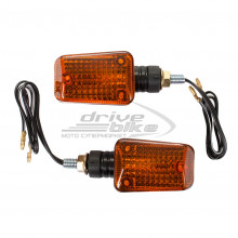 [EMGO] Поворотники (пара) короткая ножка FLEX SHORT, цвет Оранжевый, цвет Черный