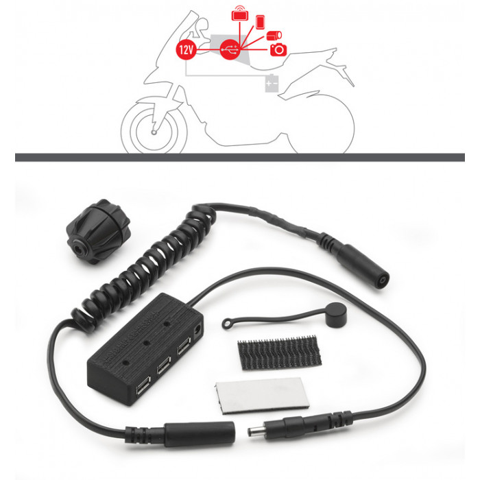 Адаптер GIVI S111 для подключения внутри сумки