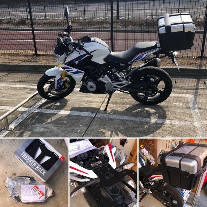 Крепеж центрального кофра GIVI SR5125 BMW G310R (17-18)