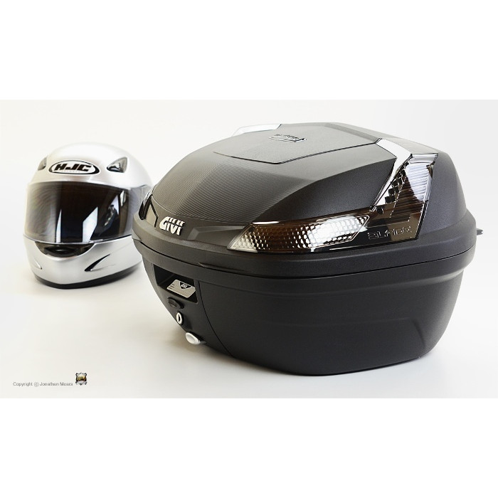 Кофр MONOLOCK л Givi - B47NTML, чёрный, серебристый