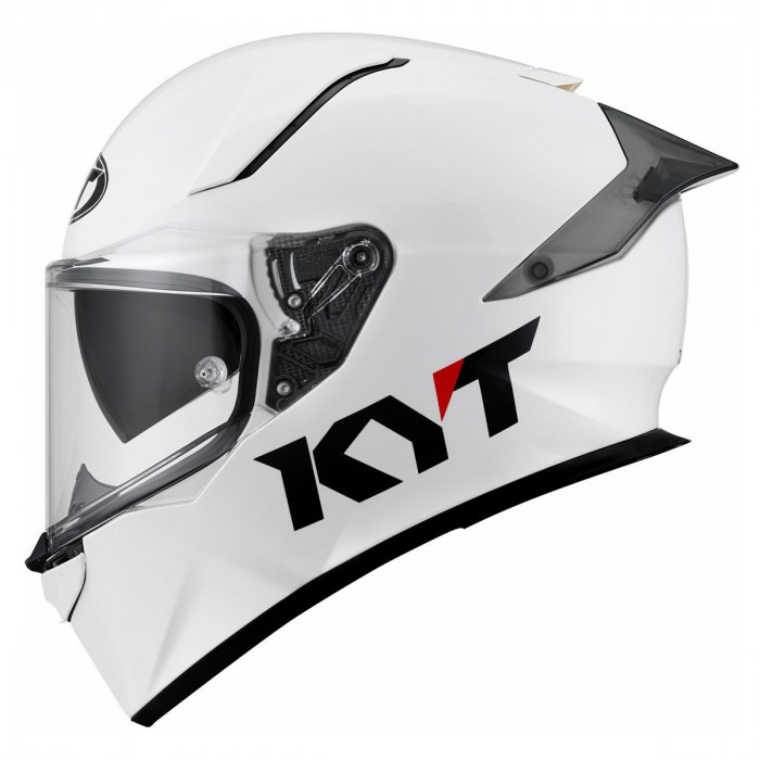 Мотошлем KYT R2R PLAIN, цвет Белый, Размер 2XL