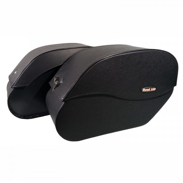 Кофры боковые кофры Roadtripmoto Elect-VB (с креплениями) пластиковые, цвет Черный