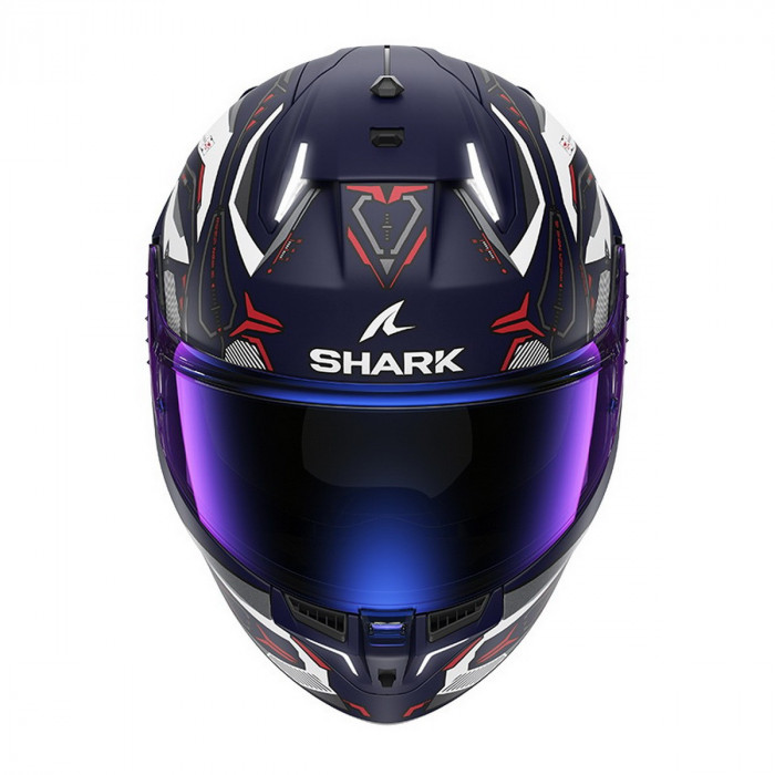 Мотошлем SHARK SKWAL i3 LINIK MAT, цвет Синий/Белый/Красный, Размер 2XL