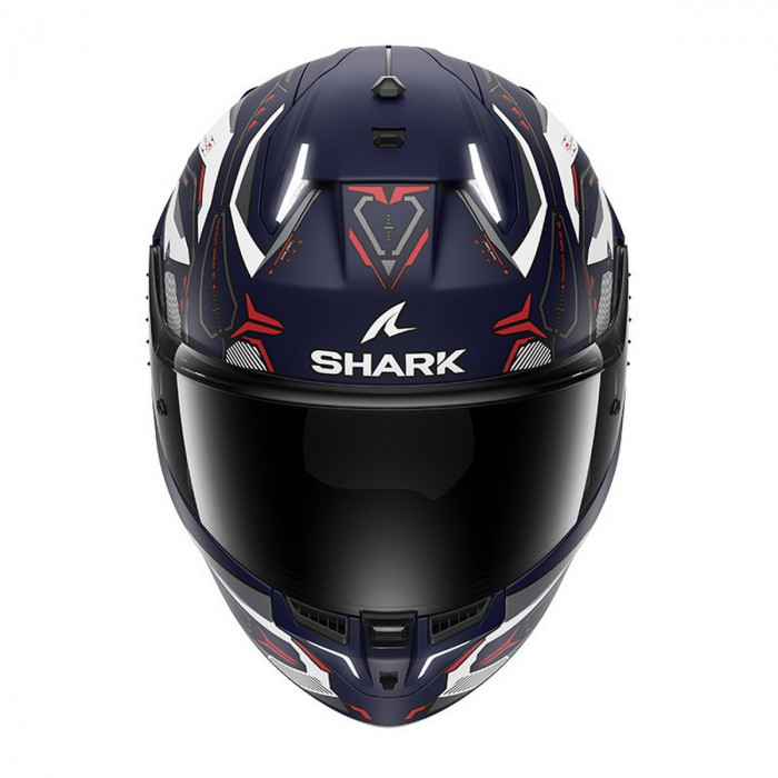 Мотошлем SHARK SKWAL i3 LINIK MAT, цвет Синий/Белый/Красный, Размер 2XL