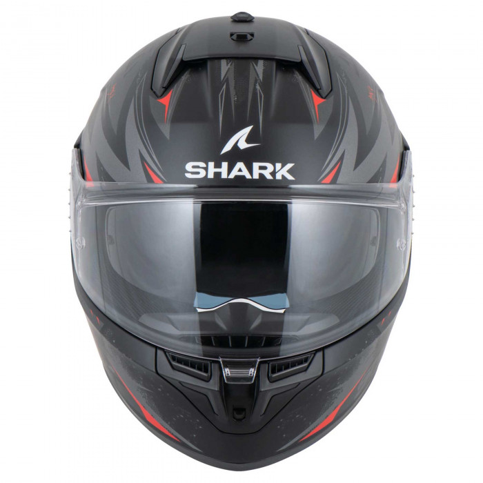 Мотошлем SHARK D-SKWAL 3 BLAST-R, цвет Черный/Серый/Красный, Размер L