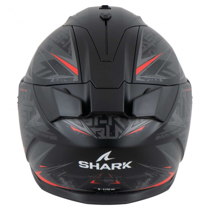 Мотошлем SHARK D-SKWAL 3 BLAST-R, цвет Черный/Серый/Красный, Размер L
