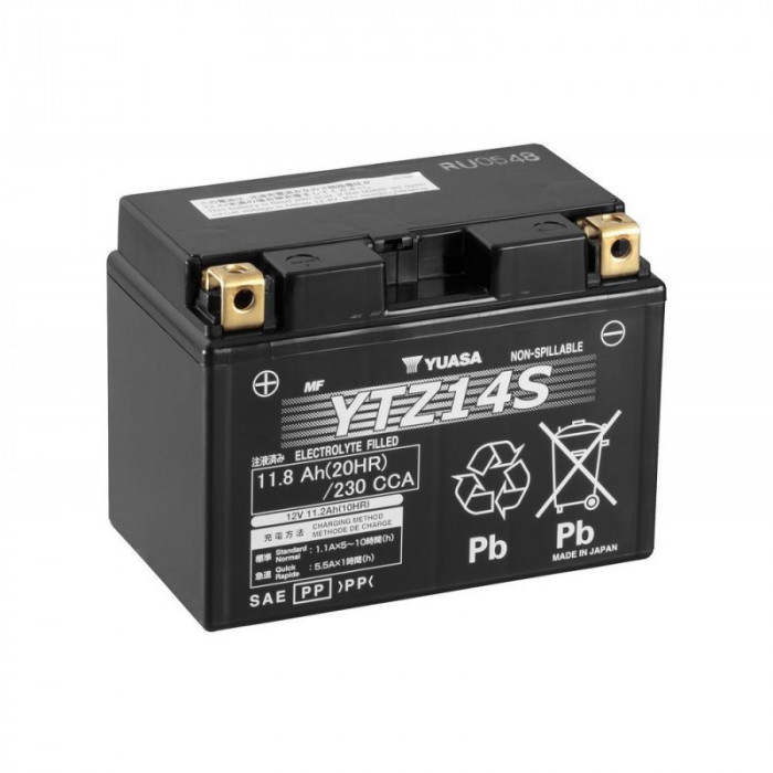 Мото аккумулятор YUASA YTZ14S