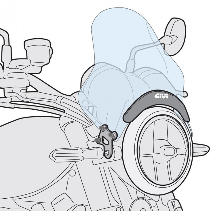 Комплект крепежа GIVI A4124A для A200, A210 Kawsaki Z900RS (18-19)