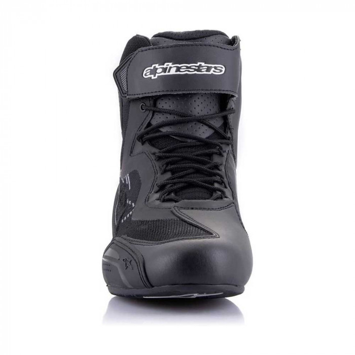 Мотоботы Alpinestars FASTER-3 RIDEKNIT SH, черно-темно-серый, размер 8.5
