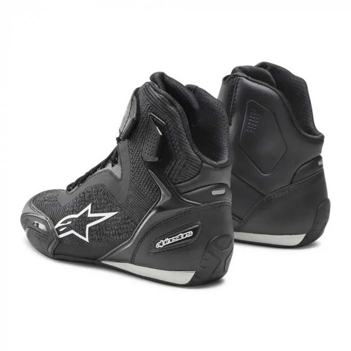 Мотоботы Alpinestars FASTER-3 RIDEKNIT SH, черный, размер 7