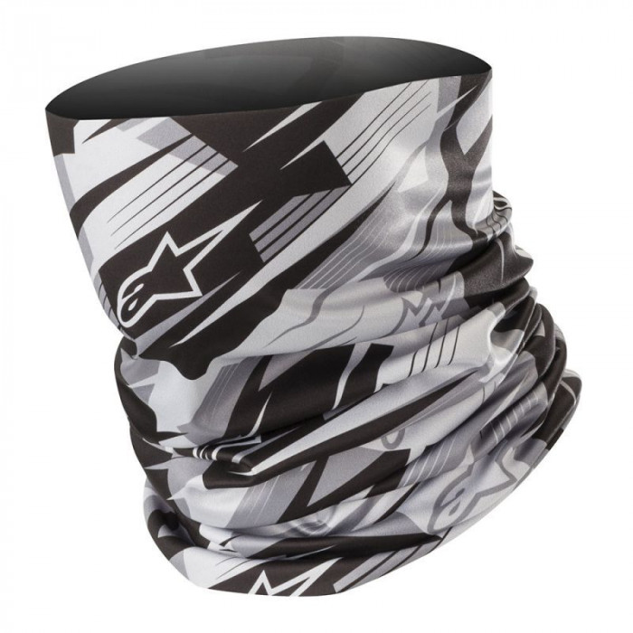 Бафф Alpinestars BLURRED NECK TUBE, антрацитово-черный