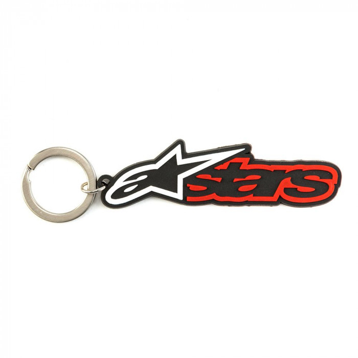 Брелок Alpinestars BLAZE KEYFOB, красно-белый