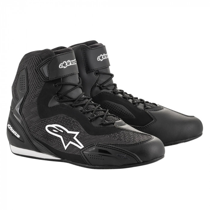 Мотоботы Alpinestars FASTER-3 RIDEKNIT SH, черный, размер 7