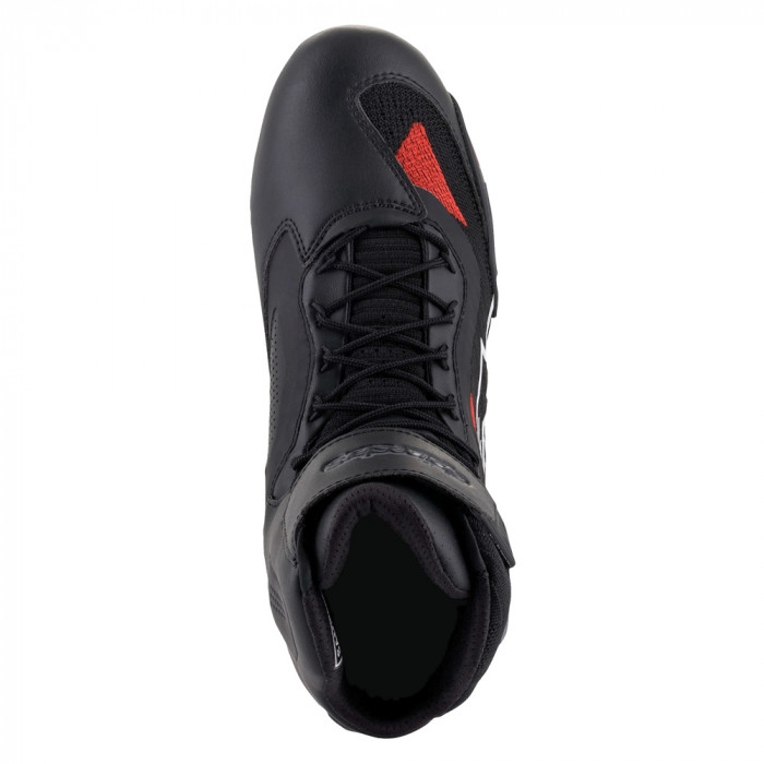 Мотоботы Alpinestars FASTER-3 RIDEKNIT SH, черно-серо-красный, размер 10.5