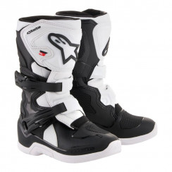 Мотоботы Alpinestars TECH 3SS, черно-белый, размер 10