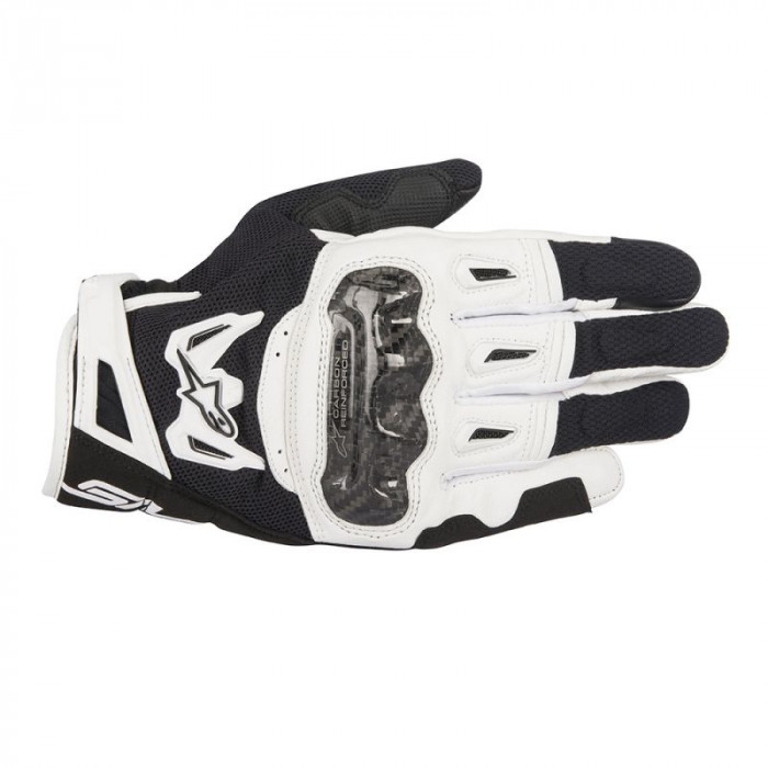 Мотоперчатки Alpinestars SMX-2 AC V2 GLOVES, черно-белый, размер S