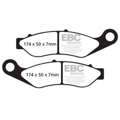 Тормозные колодки органические EBC FA638V