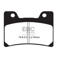 Тормозные колодки синтетические EBC FA160HH