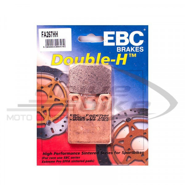 Тормозные колодки FA267HH DOUBLE H Sintered