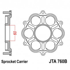 Звезда цепного привода JT JTA760B