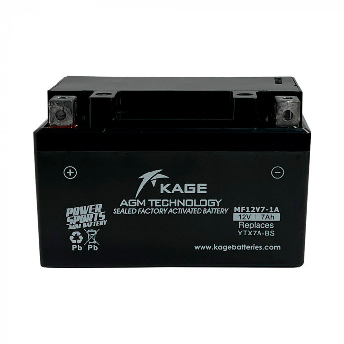 Аккумулятор KAGE YTX7A-BS